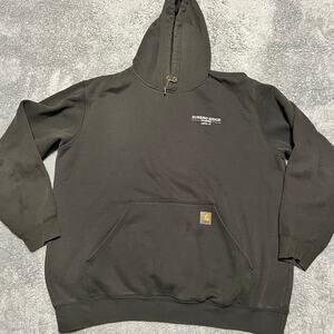 Carhartt Midweight Loose Fit Hoodie Mens XL Work Sweatshirt k121 Black **
